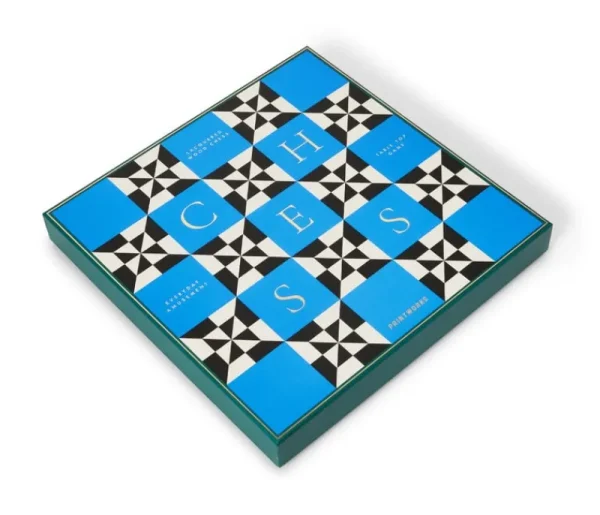 Printworks Spiele^Lackiertes Chess - Poseidon