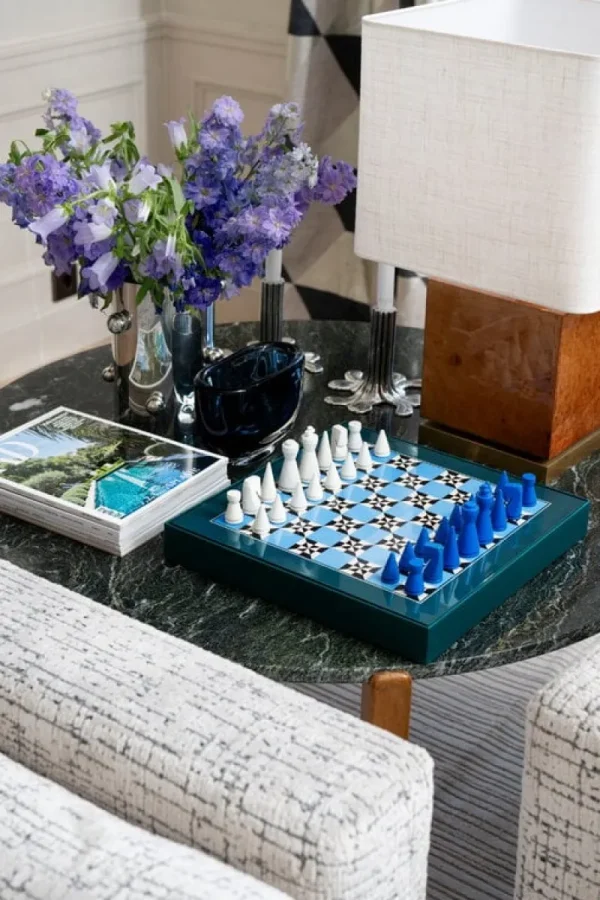 Printworks Spiele^Lackiertes Chess - Poseidon