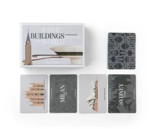 Printworks Spiele^Memo Game - Iconic Buildings