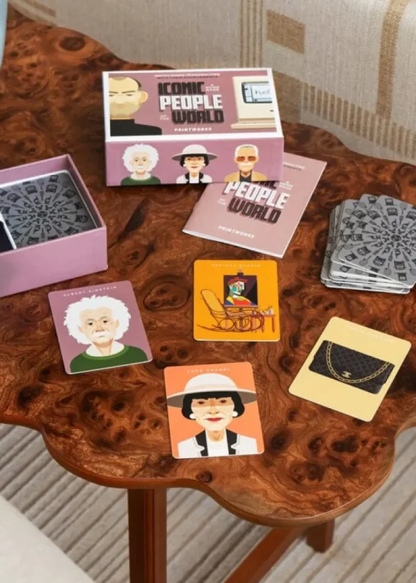 Printworks Spiele^Memo Game - Iconic People