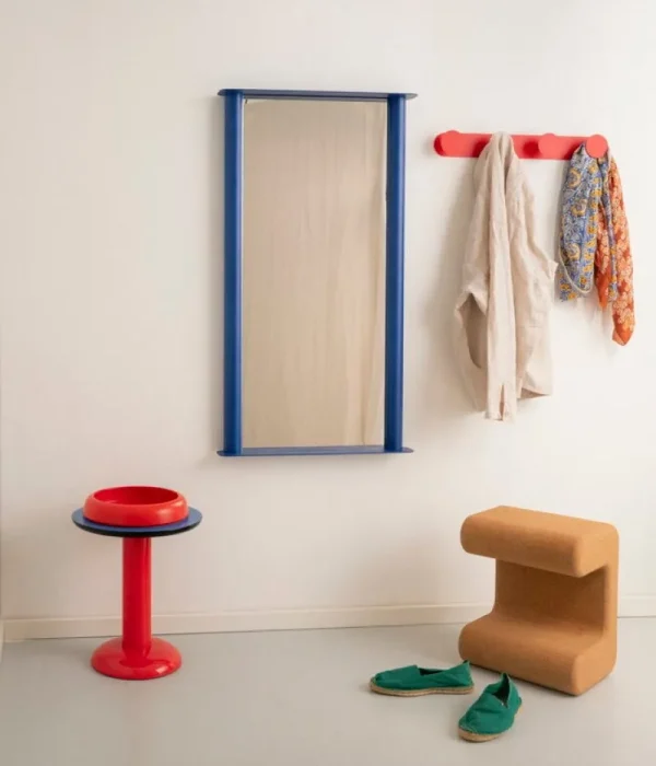 Raawii Tische-Beistelltisch Coffee Thing, tropenblau - rot