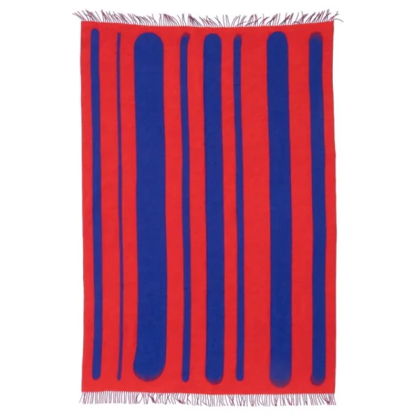 Raawii Decken Und Überwürfe^Brush Decke, Blau - Rot