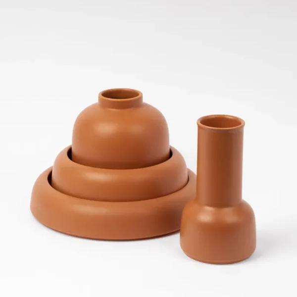 Raawii Karaffen Und Krüge^Omar Vase, Zimtbraun