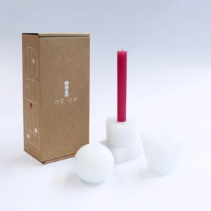 HAY Kerzen Und Kerzenhalter-RE-OR Wilhelmina White Kerze