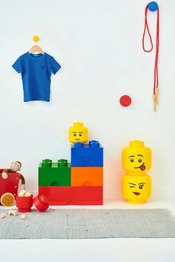 Room Copenhagen Aufbewahrungsbehälter^Behälter Lego Storage Head, L, Silly