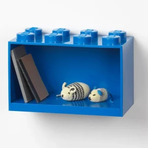 Kinder Room Copenhagen Kinderzimmereinrichtung | Aufbewahrungsbehälter^LEGO Bausteinregal 8, leuchtendes Blau