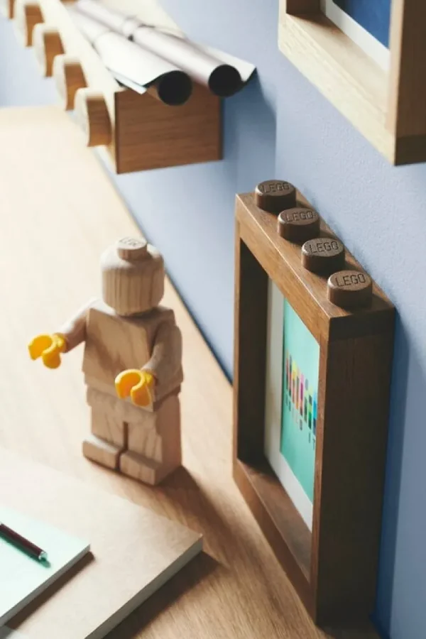 Kinder Room Copenhagen Kinderzimmereinrichtung | Dekorationsgegenstände^LEGO Minifigur aus Holz, Eiche