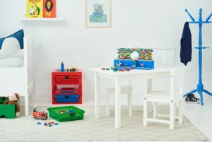 Kinder Room Copenhagen Spielzeug | Aufbewahrungsbehälter^Lego Spiel & Schaukasten, hellblau