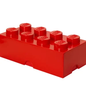 Room Copenhagen Aufbewahrungsbehälter^Lego Storage Brick 8, rot