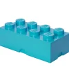 Room Copenhagen Aufbewahrungsbehälter^Lego Storage Brick 8, azurblau