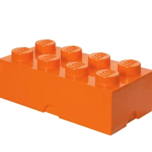 Room Copenhagen Aufbewahrungsbehälter^Lego Storage Brick 8, orange