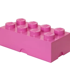 Room Copenhagen Aufbewahrungsbehälter^Lego Storage Brick 8, mittelpink