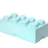 Room Copenhagen Aufbewahrungsbehälter^Lego Storage Brick 8, aquamarin