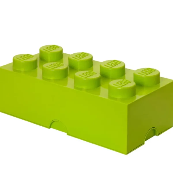 Room Copenhagen Aufbewahrungsbehälter^Lego Storage Brick 8, limettengrün