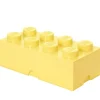 Room Copenhagen Aufbewahrungsbehälter^Lego Storage Brick 8, hellgelb