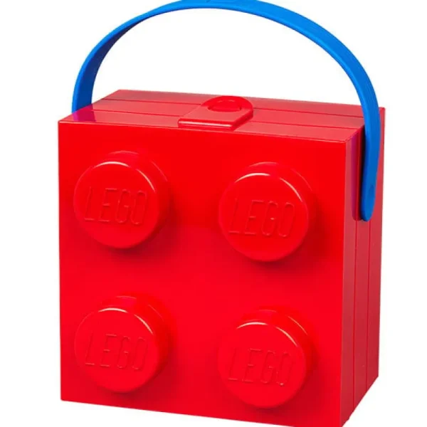 Room Copenhagen Sport- Und Outdoor-produkte^Lunchbox Lego mit Griff, rot