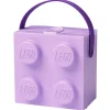 Room Copenhagen Sport- Und Outdoor-produkte^Lunchbox Lego mit Griff, lavendel