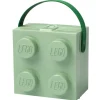 Room Copenhagen Sport- Und Outdoor-produkte^Lunchbox Lego mit Griff, sandgrün