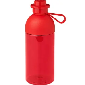 Room Copenhagen Sport- Und Outdoor-produkte^Trinkflasche Lego, transparent, rot
