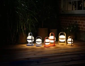 Rosendahl Außenbeleuchtung | Tischlampen^Soft Spot Solar Circular Tischleuchte, 25 cm, Weizen