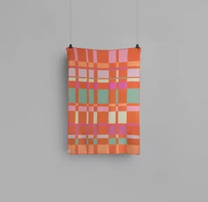 Ru00f8ros Tweed Decken Und Überwürfe^Røros Tweed City Decke, 135 x 200 cm, orange