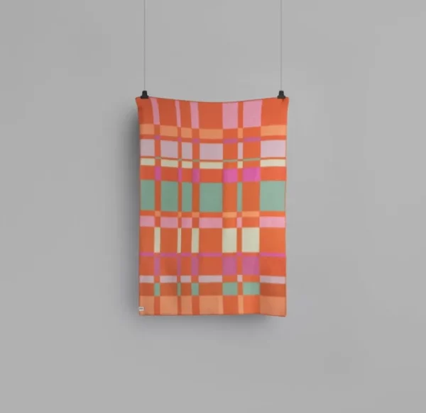 Ru00f8ros Tweed Decken Und Überwürfe^Røros Tweed City Decke, 135 x 200 cm, orange