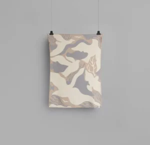 Kinder Ru00f8ros Tweed Textilien Für Kinder | Decken Und Überwürfe^Røros Tweed Fugl og fisk Wolldecke, 100 x 135 cm, grau - beige