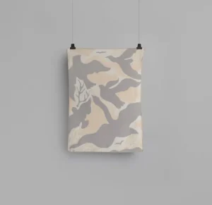 Kinder Ru00f8ros Tweed Textilien Für Kinder | Decken Und Überwürfe^Røros Tweed Fugl og fisk Wolldecke, 100 x 135 cm, grau - beige