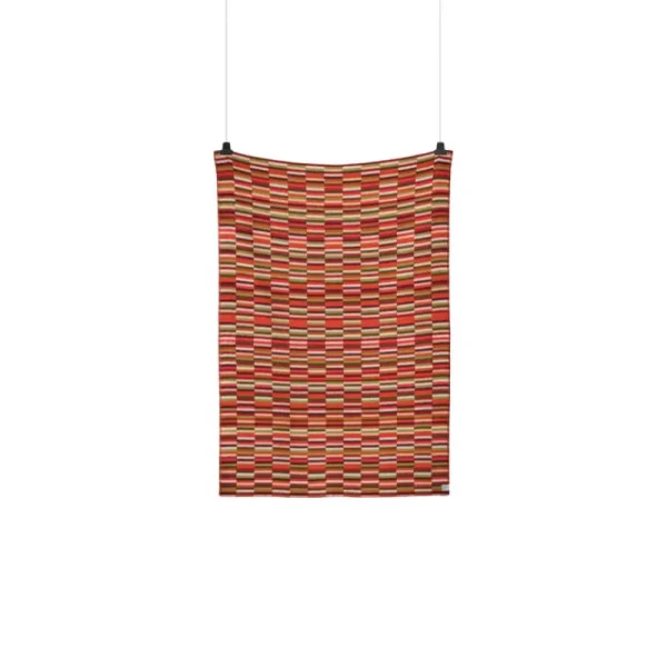 Ru00f8ros Tweed Decken Und Überwürfe^Røros Tweed Ida Überwurf, 135 x 200 cm, Rottöne