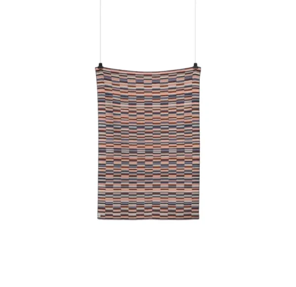 Ru00f8ros Tweed Decken Und Überwürfe^Røros Tweed Ida Überwurf, 135 x 200 cm, Rosa - Blau