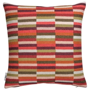 Ru00f8ros Tweed Kissen^Røros Tweed Ida Kissen, 50 x 50 cm, Rottöne