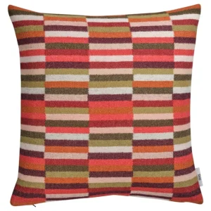 Ru00f8ros Tweed Kissen^Røros Tweed Ida Kissen, 50 x 50 cm, Rottöne