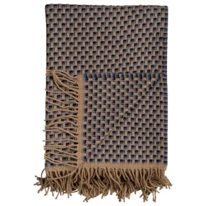Ru00f8ros Tweed Decken Und Überwürfe^Røros Tweed Isak Überwurf, 150 x 210 cm, Far Away Blue