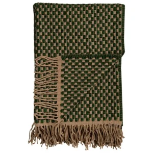 Ru00f8ros Tweed Decken Und Überwürfe^Røros Tweed Isak Überwurf, 150 x 210 cm, Green Meadow