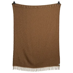 Ru00f8ros Tweed Decken Und Überwürfe^Røros Tweed Isak Überwurf, 150 x 210 cm, Chestnut