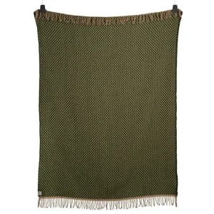 Ru00f8ros Tweed Decken Und Überwürfe^Røros Tweed Isak Überwurf, 150 x 210 cm, Green Meadow