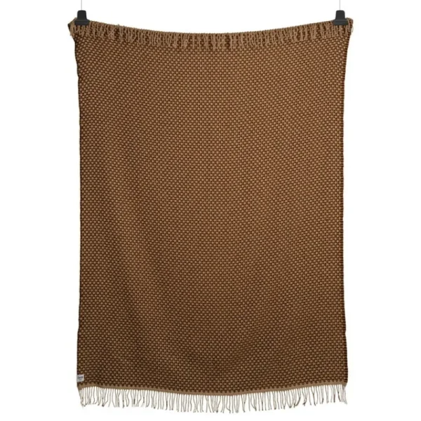 Ru00f8ros Tweed Decken Und Überwürfe^Røros Tweed Isak Überwurf, 150 x 210 cm, Chestnut