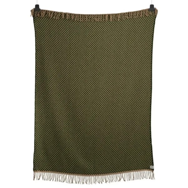 Ru00f8ros Tweed Decken Und Überwürfe^Røros Tweed Isak Überwurf, 150 x 210 cm, Green Meadow