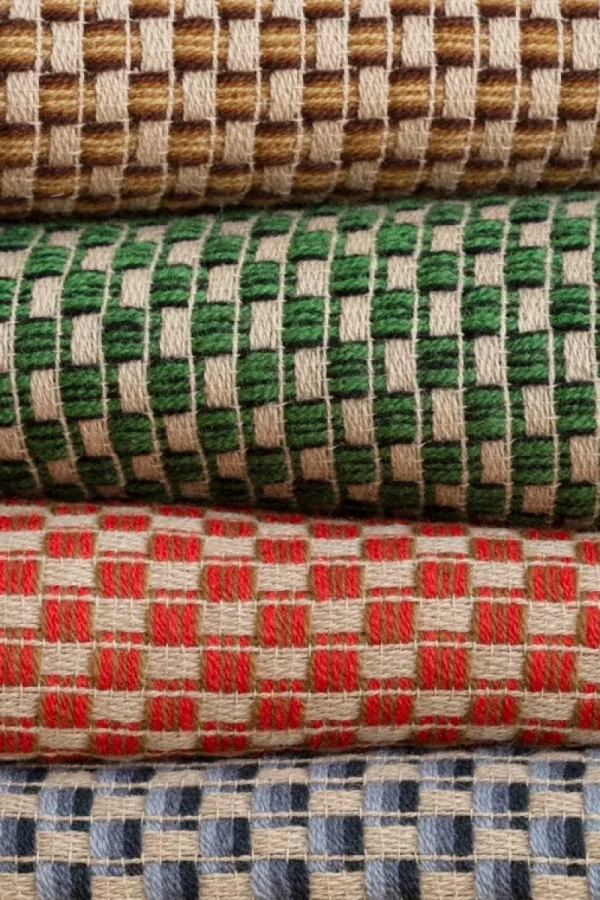 Ru00f8ros Tweed Decken Und Überwürfe^Røros Tweed Isak Überwurf, 150 x 210 cm, Chestnut