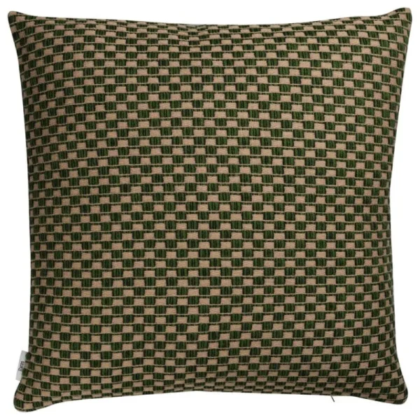 Ru00f8ros Tweed Kissen^Røros Tweed Isak Kissen, 60 x 60 cm, Green Meadow