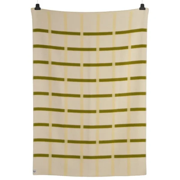 Ru00f8ros Tweed Decken Und Überwürfe^Røros Tweed Knut Decke, 135 x 200 cm, Limettengrün