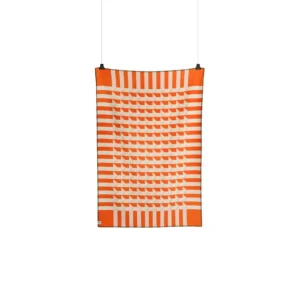 Ru00f8ros Tweed Decken Und Überwürfe^Røros Tweed Kvam Überwurf, 135 x 200 cm, Orange