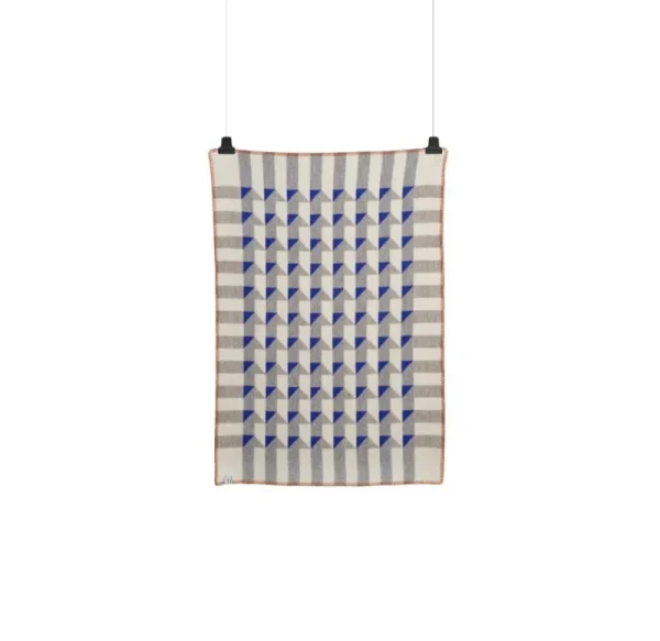 Kinder Ru00f8ros Tweed Textilien Für Kinder | Decken Und Überwürfe^Røros Tweed Kvam Decke, 100 x 135 cm, blau