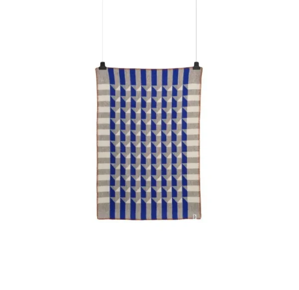 Kinder Ru00f8ros Tweed Textilien Für Kinder | Decken Und Überwürfe^Røros Tweed Kvam Decke, 100 x 135 cm, blau