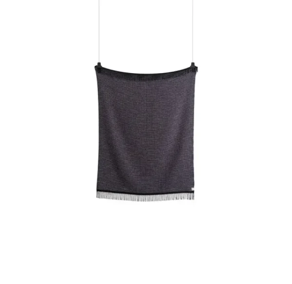 Ru00f8ros Tweed Decken Und Überwürfe^Røros Tweed Lofoten Überwurf, 210 x 150 cm, Hellviolett – Petrolblau