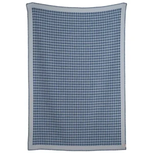Ru00f8ros Tweed Decken Und Überwürfe^Røros Tweed Palette Überwurf, 135 x 200 cm, Meerblau