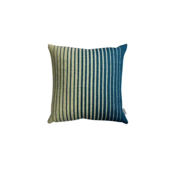 Ru00f8ros Tweed Kissen^Røros Tweed Åsmund Gradient Kissen, 50 x 50 cm, Gelb – Blau
