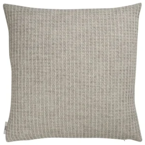 Ru00f8ros Tweed Kissen^Røros Tweed Vega Kissen, 50 × 50 cm, Grau
