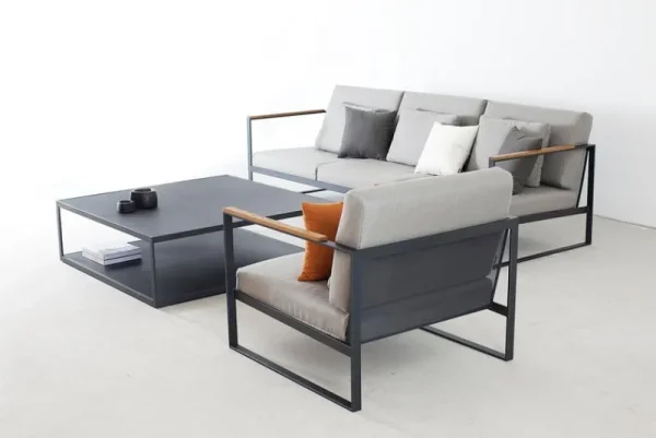 Ru00f6shults Terrassenmöbel^Röshults Garden Easy Sofa, 3-Sitzer