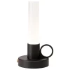 Flos Tischlampen | Tragbare Lampen-Örsjö Tragbare Tischleuchte Visir Ambience, schwarz